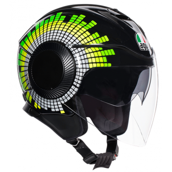 AGV Orbyt Ginza Black/Yellow/Green ΚΡΑΝΗ